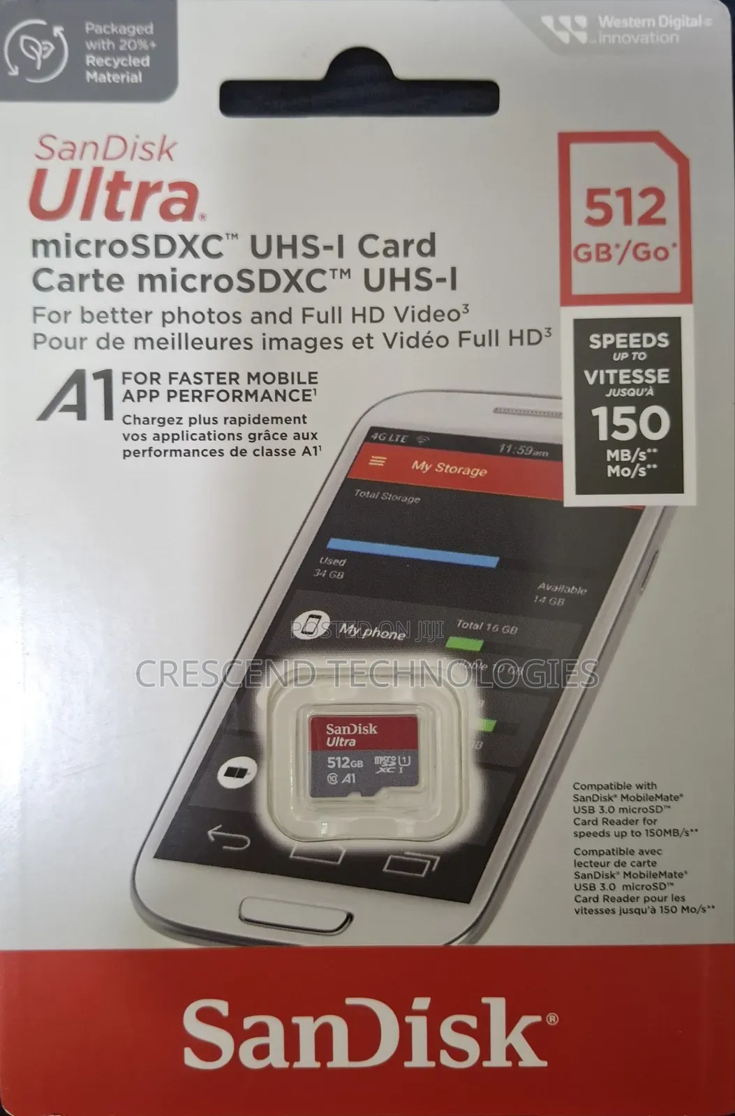 512 Micro Sd Card ( Memory Card)