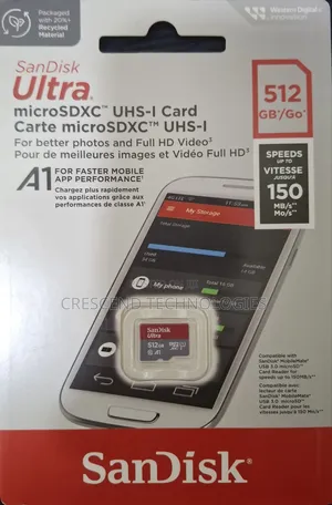 512 Micro Sd Card ( Memory Card)