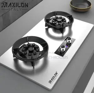 Maxilon Italy Stainless Top Flip Up 2burner