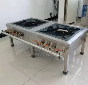 Industrial Double 3 Tap Pot Gas Cooker
