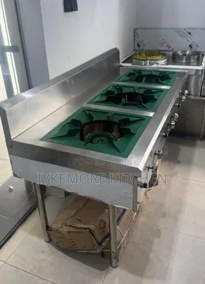 Industrial 3 Burner Single Gas Cooker