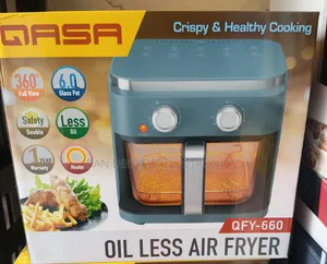 Qasa 6 Litters Oil Less Air Fryer