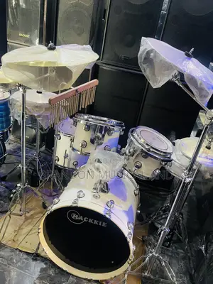 Mackkie Professional Drum Set With Line Bell