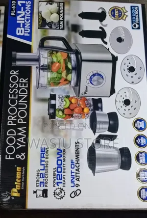 Paloma Food Processor Yam Pounder