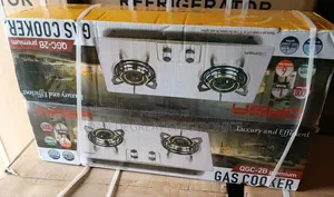 Qasa QGC-2b Premium 2 Burner Inbuilt Gas Cooker