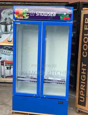 Snowsea Double Door Beverage Display Chiller