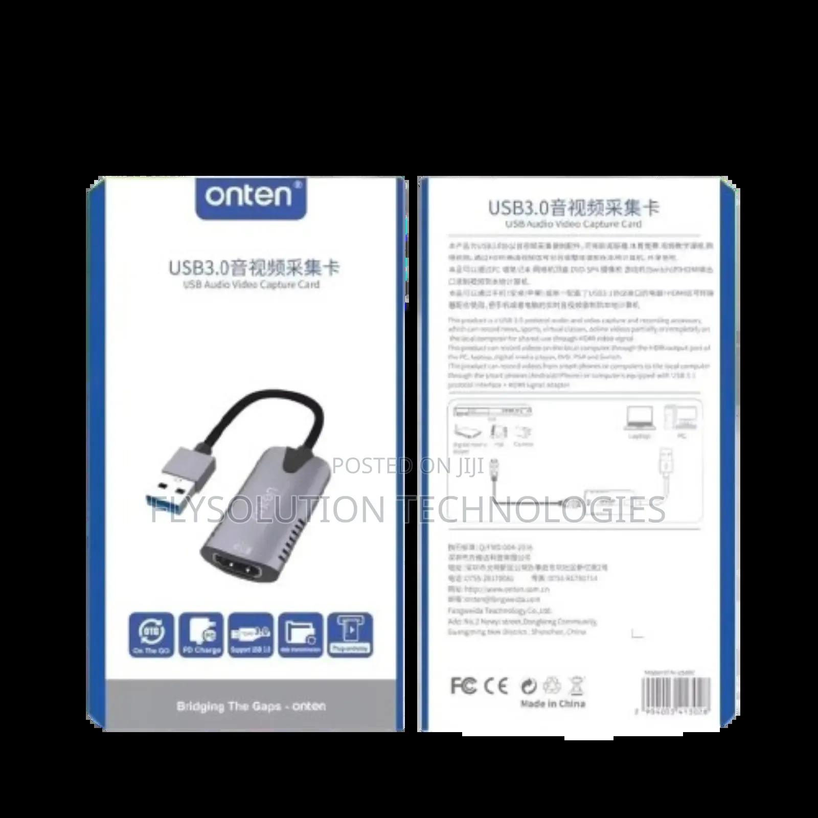 Onten Us323 Usb Audio Video Capture Card