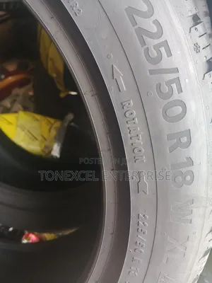 Latest Continental 225/50/18 Tyre European Technology 