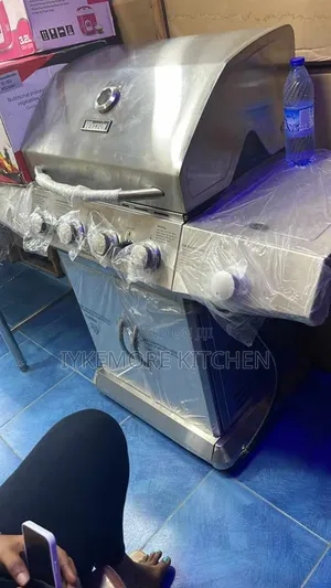 Stainless Steel Barbecue Grill 4 Burners Machine