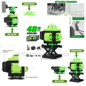 Pro Choice 16-Line Green Laser Level for Unyielding Accuracy