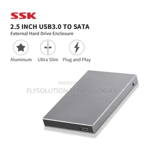 SSK She095 2.5 SSD /HDD Sata Enclosure