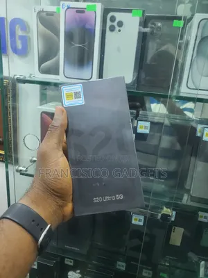 New Samsung Galaxy S20 Ultra 5G 256 GB Gray