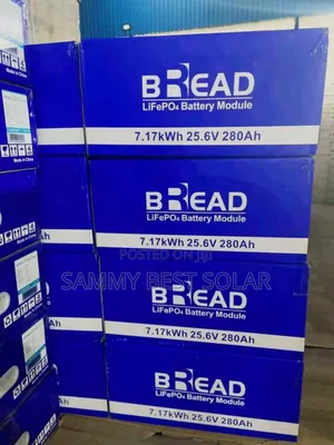 7.17kwh Bread Lifep04 Lithium Ion Battery 280ah