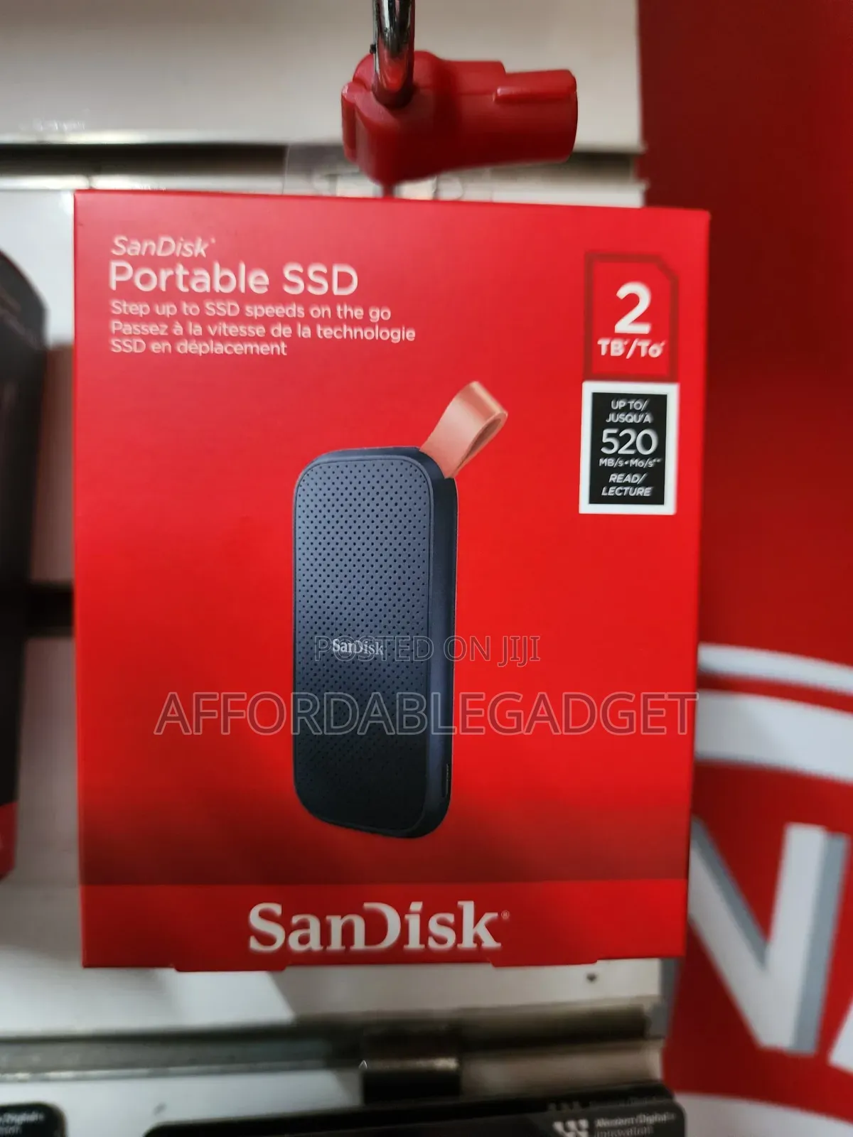 Sandisk 2tb E30 800mbps SSD