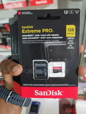 Sandisk 128gb Extreme Pro Memory Card 200mbps