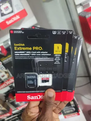Sandisk 1tb Extreme Pro Memory Card 200mbps