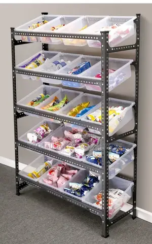 Multi-Purpose Shelving Display Rack