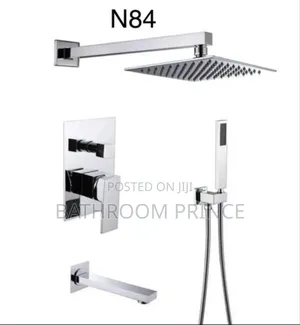 Chrome 5 Ways Conduit Shower Mixer
