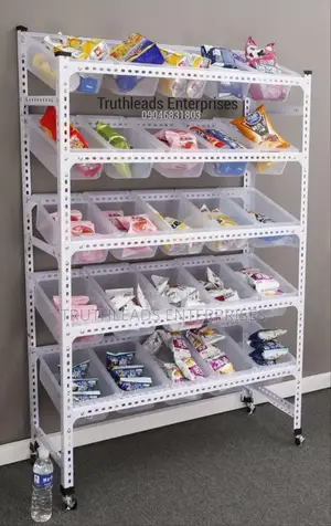 Shelf Displaying Rack