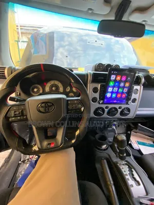 Steering Wheel and Android System Toyota Fj Cruiser