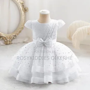 Baby Girl Christening Baptism Dedication Ball Dress