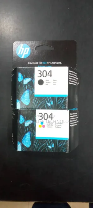 Hp 304 Ink Cartridges Black Colour