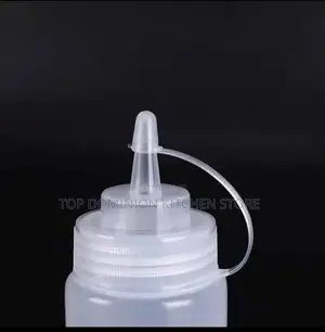 White Plastic Squeeze Bottle