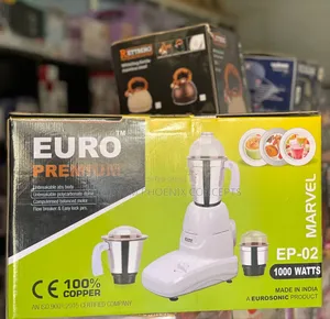 Premium Euro Blender With 3 Cups