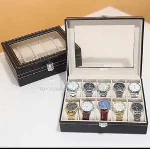 Leather Watch Box Case