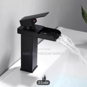Modern Bathroom Sink Faucet With Waterfall Spout
