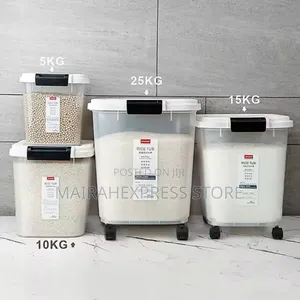 Bpa Free Plastic Rice Bin
25kg