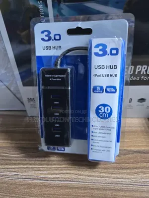 4-Port Usb 3.0 Superspeed Usb Hub