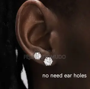 Easy-to-Wear Magnetic Stud Earrings No-Piercing Clip-Ons