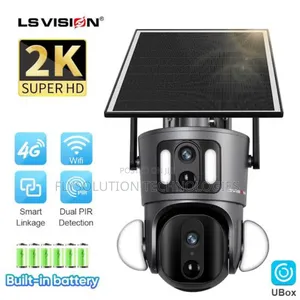 Dual Lens Solar PTZ Camera