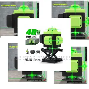 Achieve Flawless Designs With 16 Precise Green Lines Level