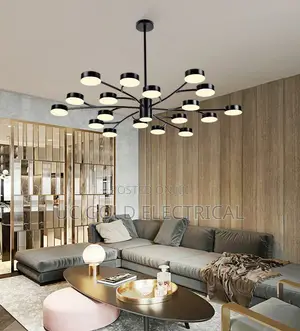 Modern Ceiling Chandeliers Led Lights Fixture Living Room