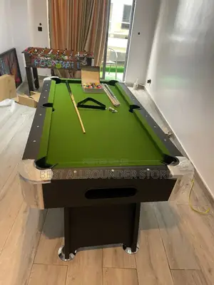 6ft Original Standard Snooker Board With Complete Accessory
