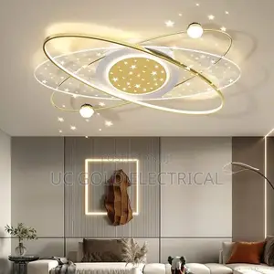 Modern Led Chandelier Light Luxury Starry Sky Home Living