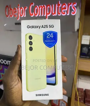 New Samsung Galaxy A25 256 GB Yellow