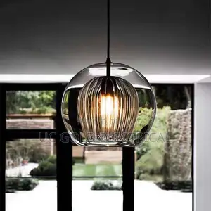 Nordic Glass Pendant Light Led Glass Hanging for Dining Room