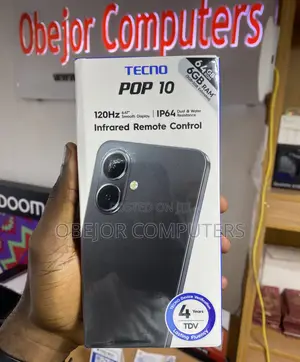 New Tecno Pop 10 64 GB Gray