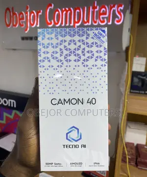 New Tecno Camon 40 128 GB Black