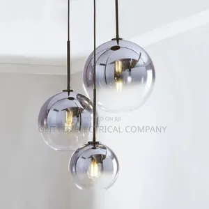 Glass Led Pendant for Living Room and Commercial Design