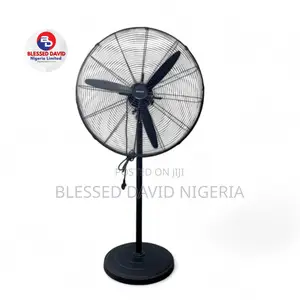 Maxi Standing Industrial Fan 26 Inch Black (650-kfs)