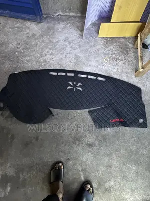Rx350 Plain Black Leather Dashboard Cover