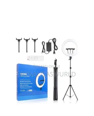 18 Inches Led Ringlight With Remote Control and Tripod Stand