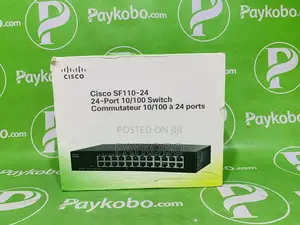 Cisco Sf110-24 24-Port 10/100 Network Switch