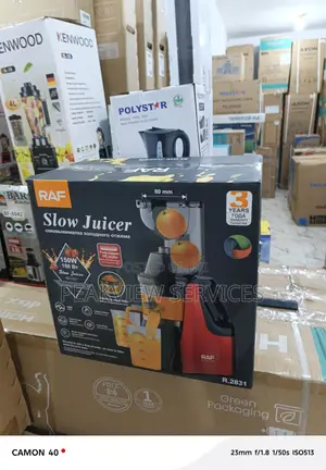 Fresh Juice Every Day – Raf R.2831 Cold Press Juicer