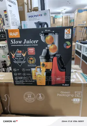 Upgrade Your Kitchen With Raf R.2831 – Premium Slow Juicer