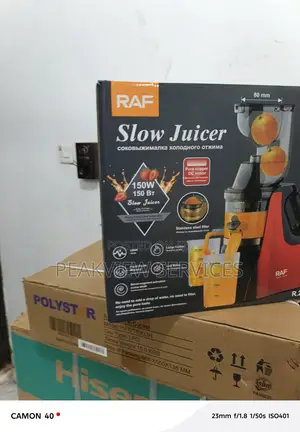 Raf R.2831 Cold Press Juicer With Sleek Design Silent Motor